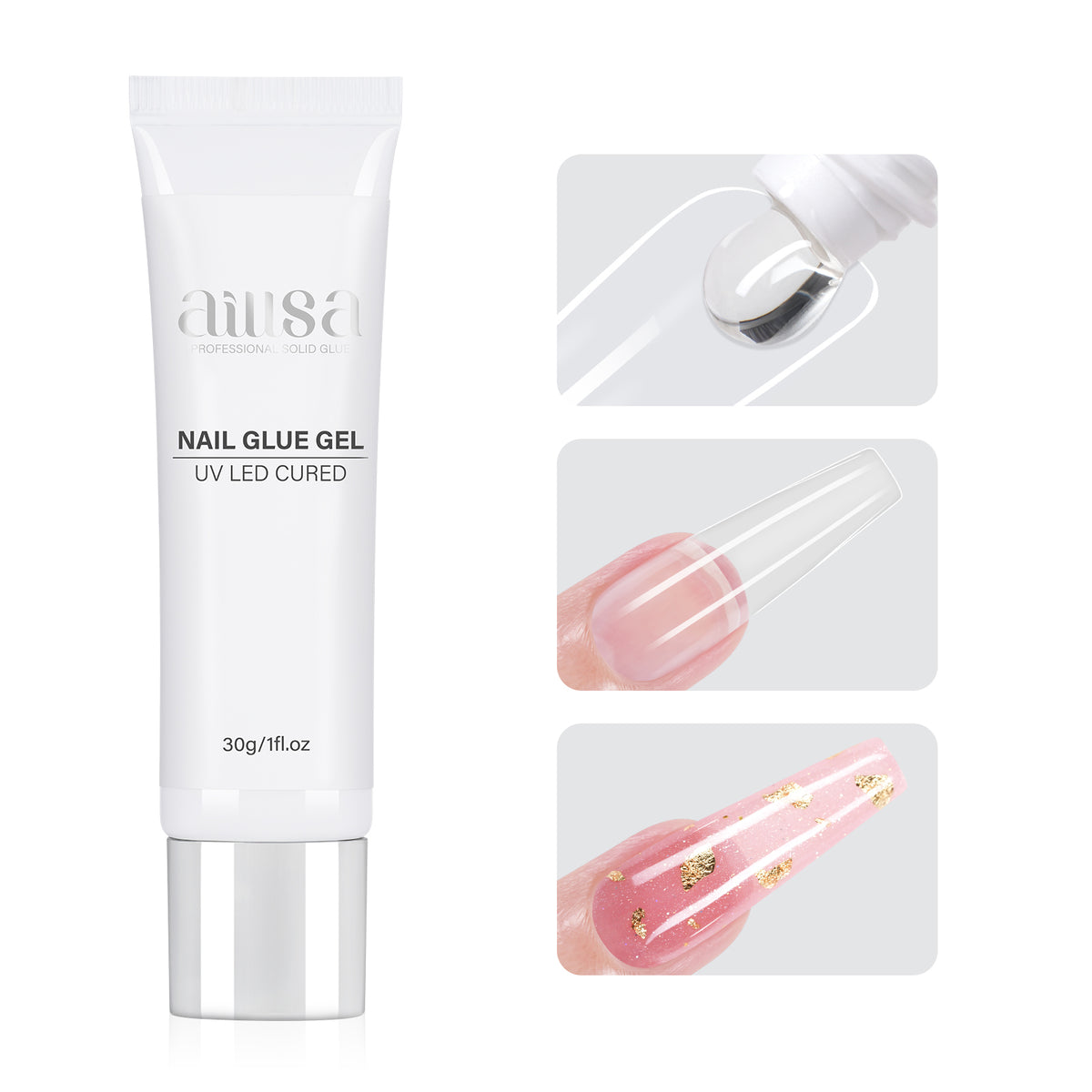Strong Hold Solid Gel Nail Glue 