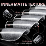 Half Matte False Nail Tips 