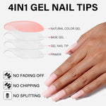 12 Mixed Colors Press-On Nails 