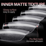 Full Cover Clear Nail Tips 