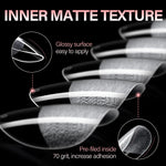 Half Matte False Nail Tips 