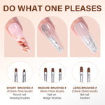 Nail Art Brushes Set 