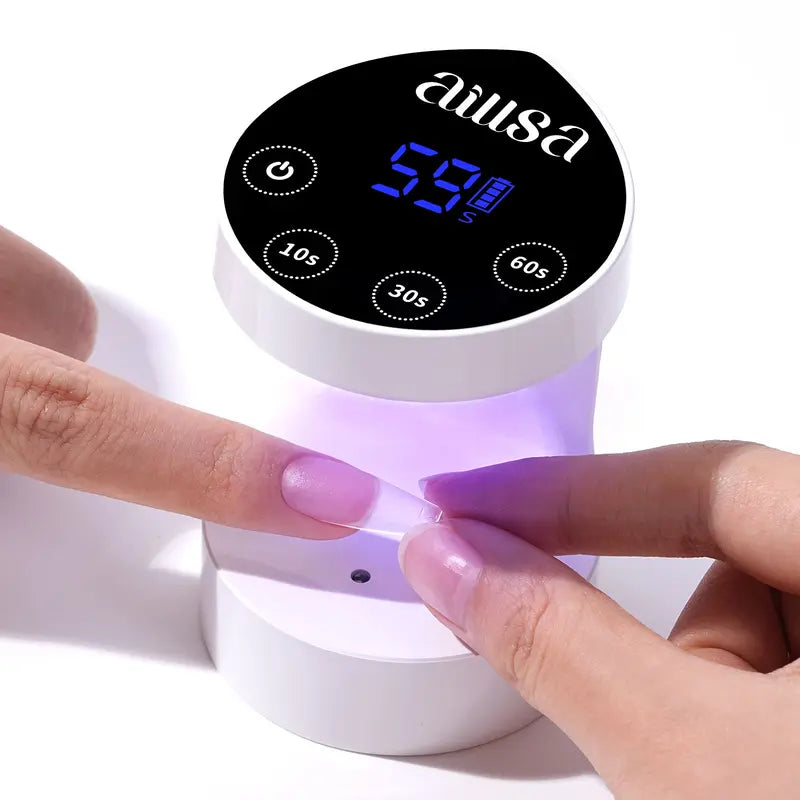AILLSA Upgraded 4 Timers Setting Mini UV Light