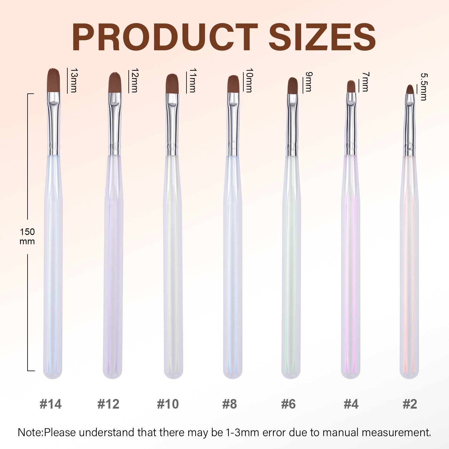 Nail Art Brushes Set 