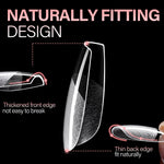 Half Matte False Nail Tips 
