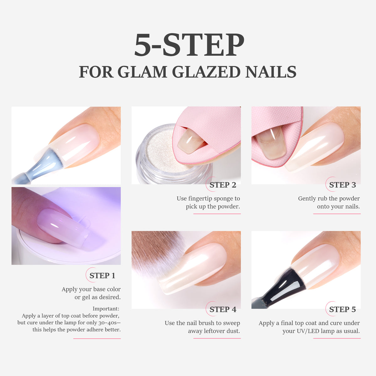 Chrome Nail Powder  