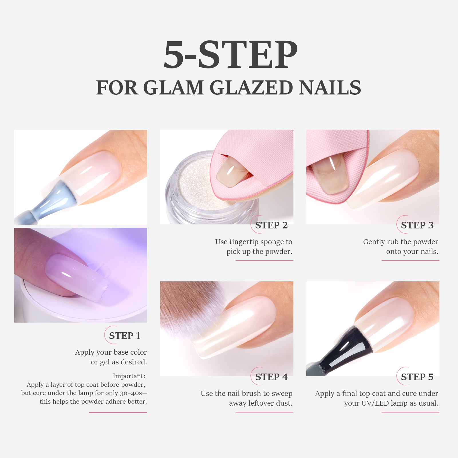 Chrome Nail Powder  