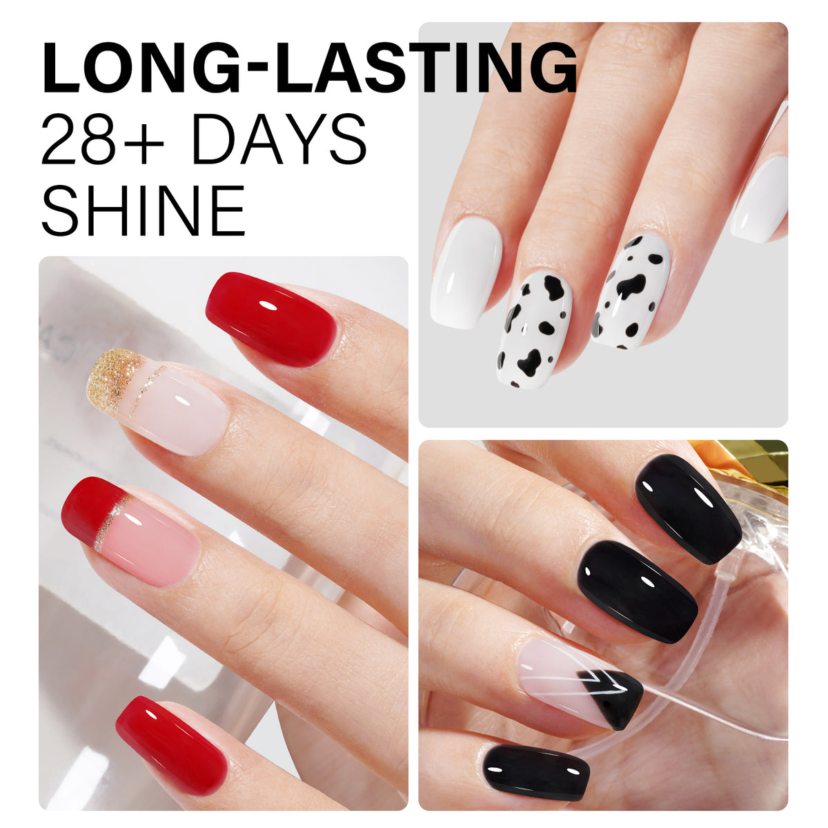 AILLSA 7PCS Gel Nail Polish Set 