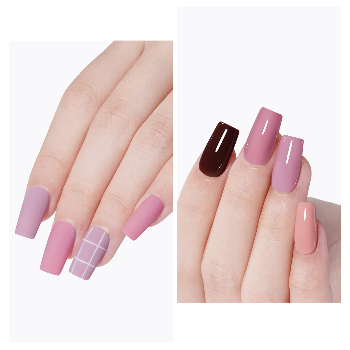 AILLSA 7PCS Gel Nail Polish Set 