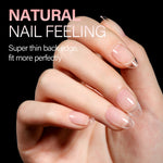 Full Cover Clear Nail Tips 