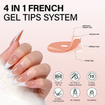 French Tip Press on Nails 