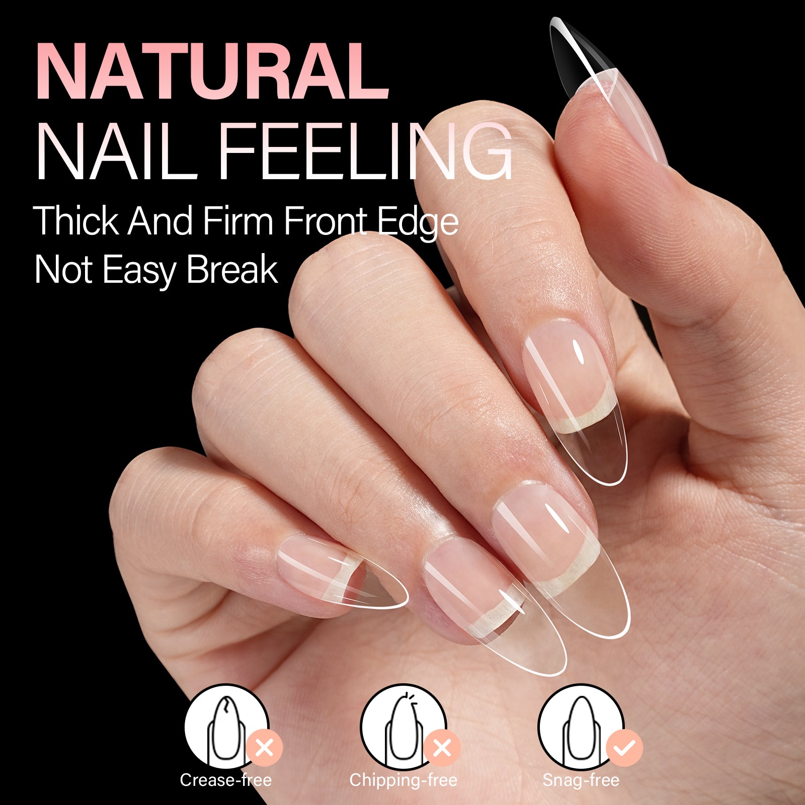 Upgraded Soft Gel Nail Tips 