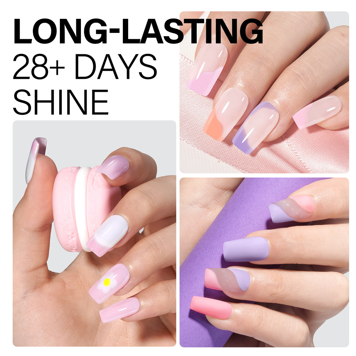 AILLSA 7PCS Gel Nail Polish Set 