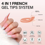 French Tip Press on Nails 