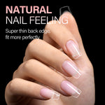 Full Cover Clear Nail Tips 