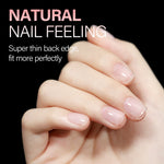 Full Cover Clear Nail Tips 