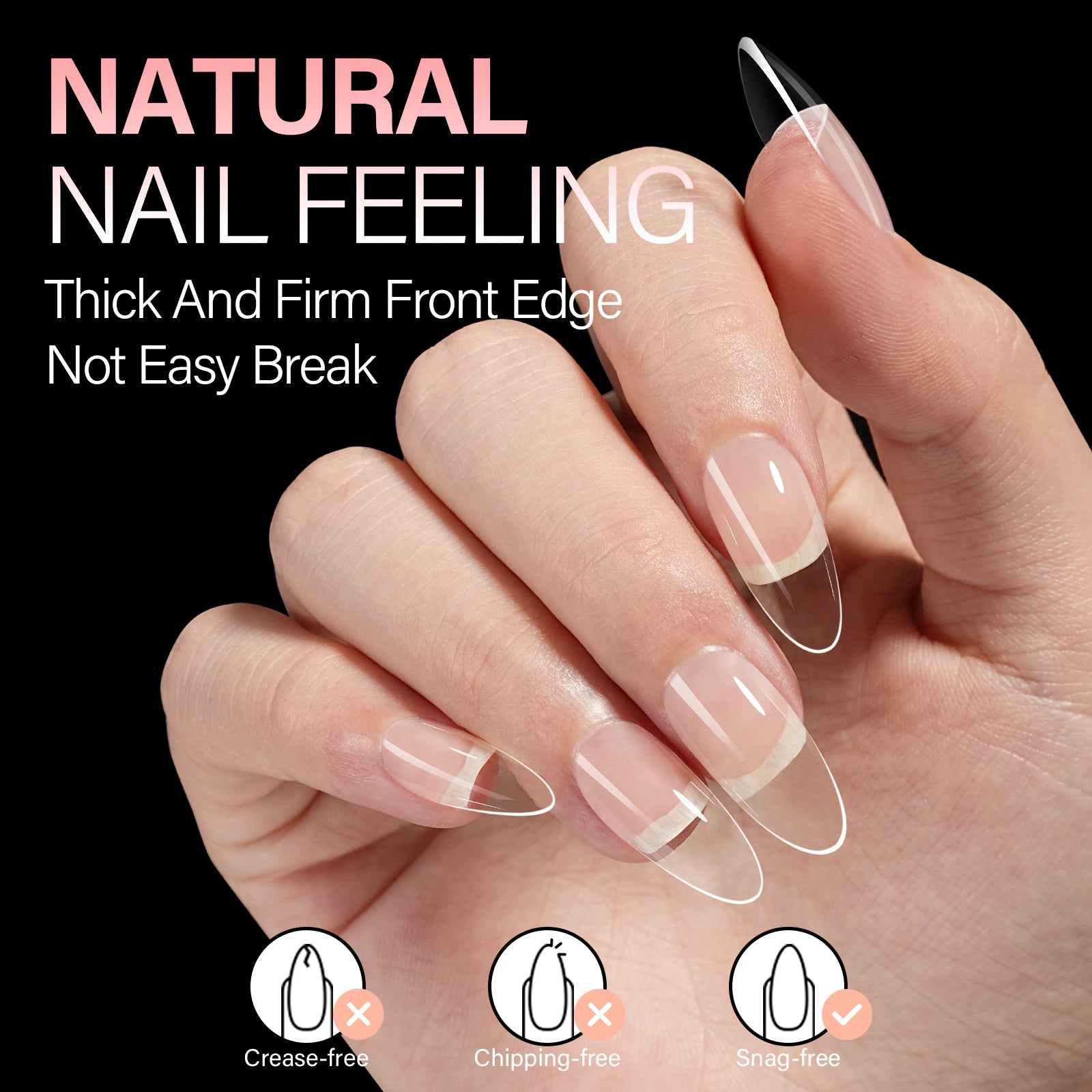 Upgraded Soft Gel Nail Tips 