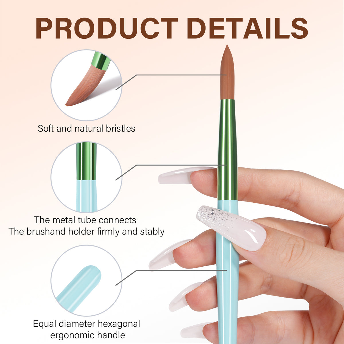 Acrylic Nail Brush Set 