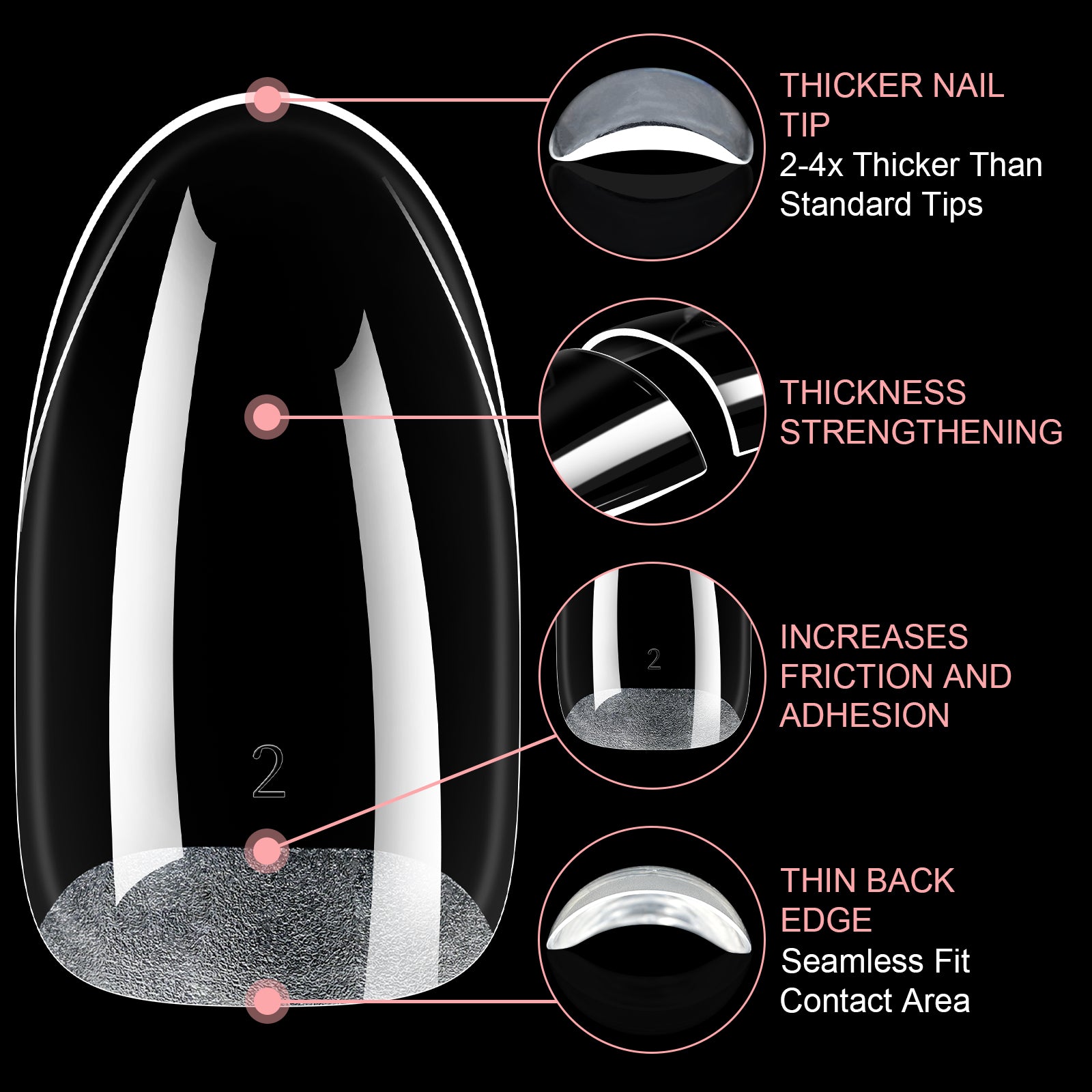 Upgraded Soft Gel Nail Tips 