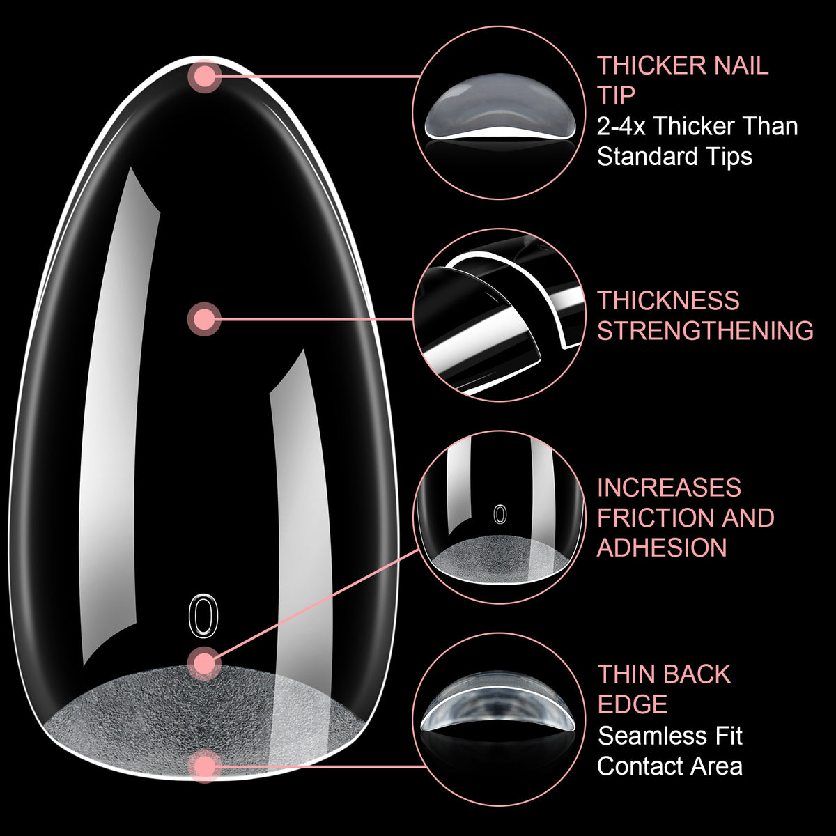 Upgraded Soft Gel Nail Tips 