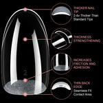 Upgraded Soft Gel Nail Tips 