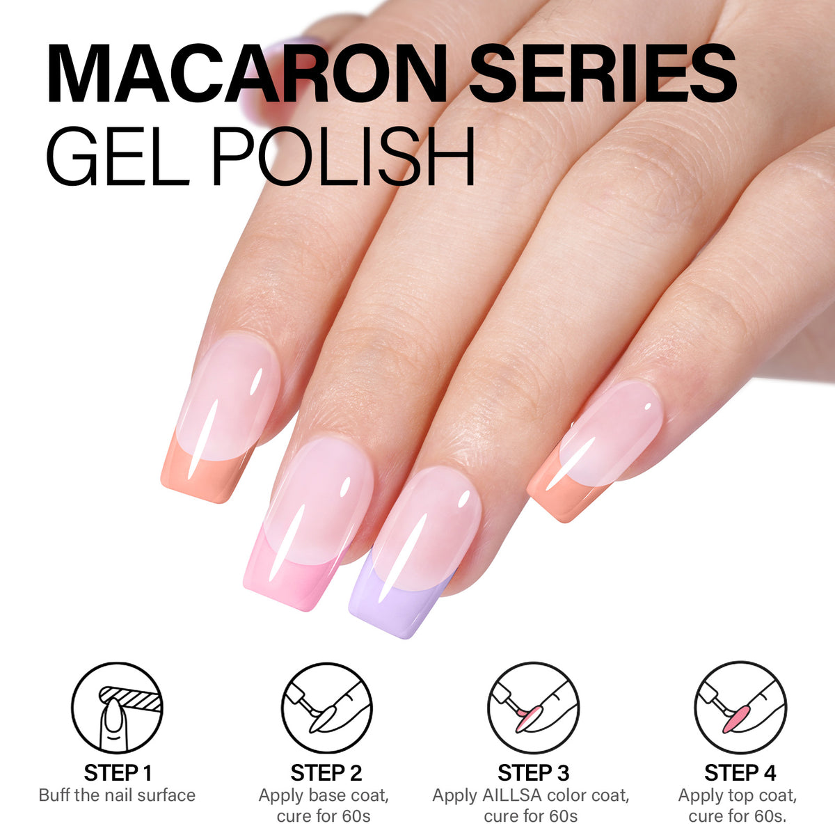 AILLSA 7PCS Gel Nail Polish Set 