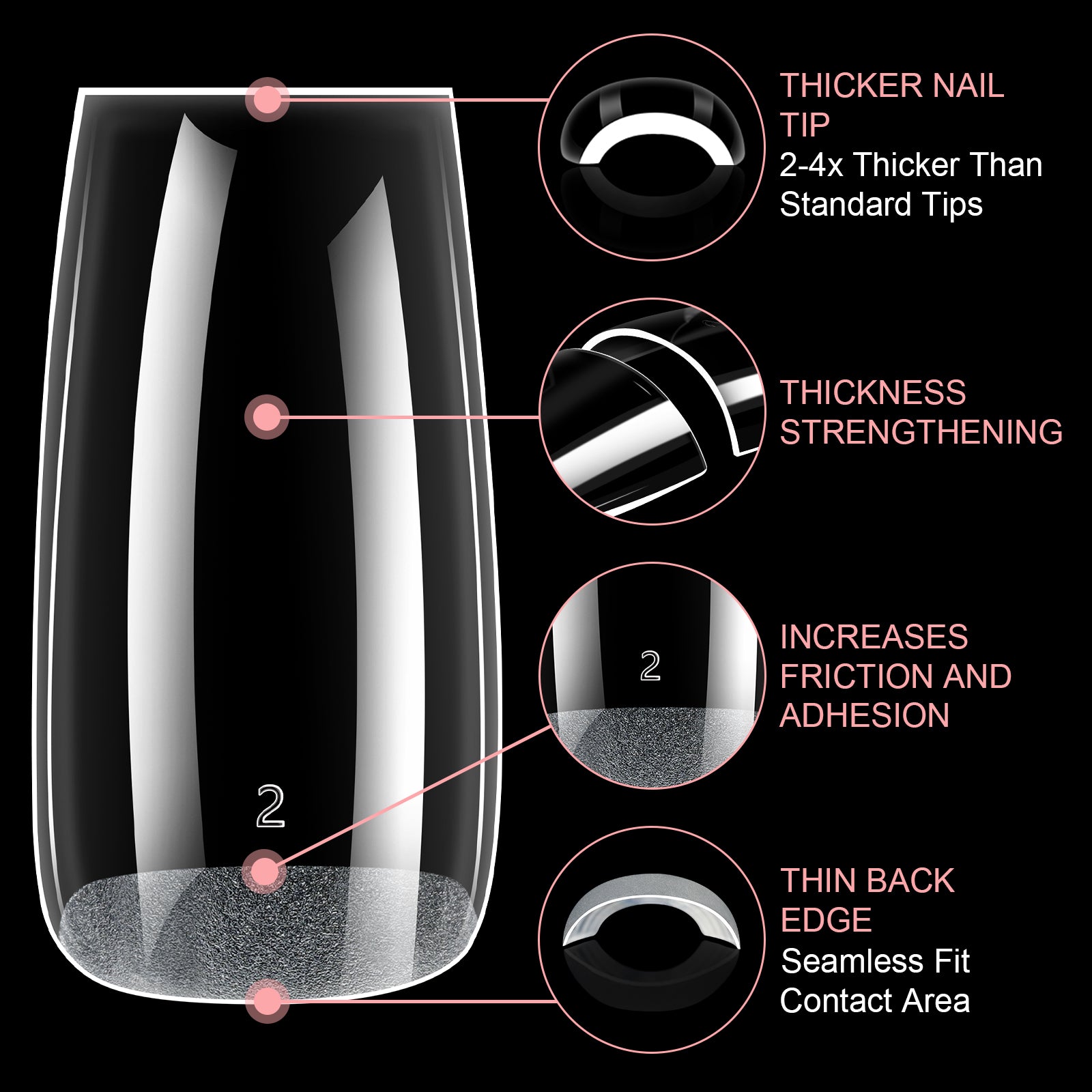 Upgraded Soft Gel Nail Tips 