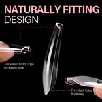 Full Cover Clear Nail Tips 