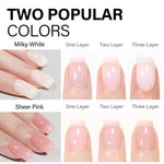 Gel Nail Kit 240pcs Nail Tips 
