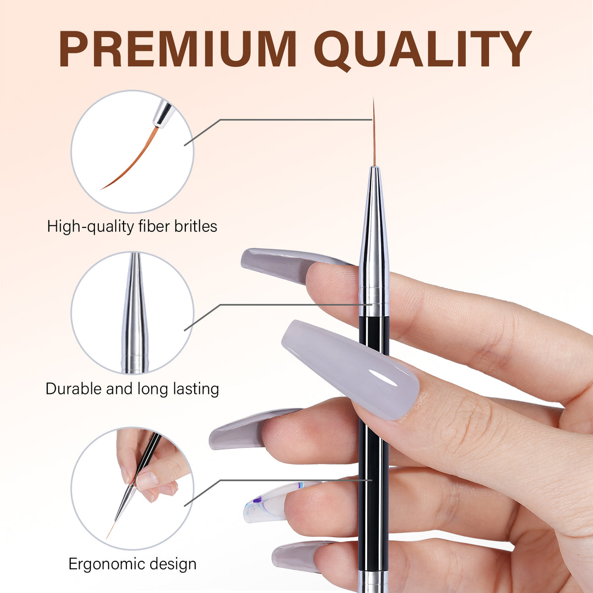 Nail Art Brushes Set 