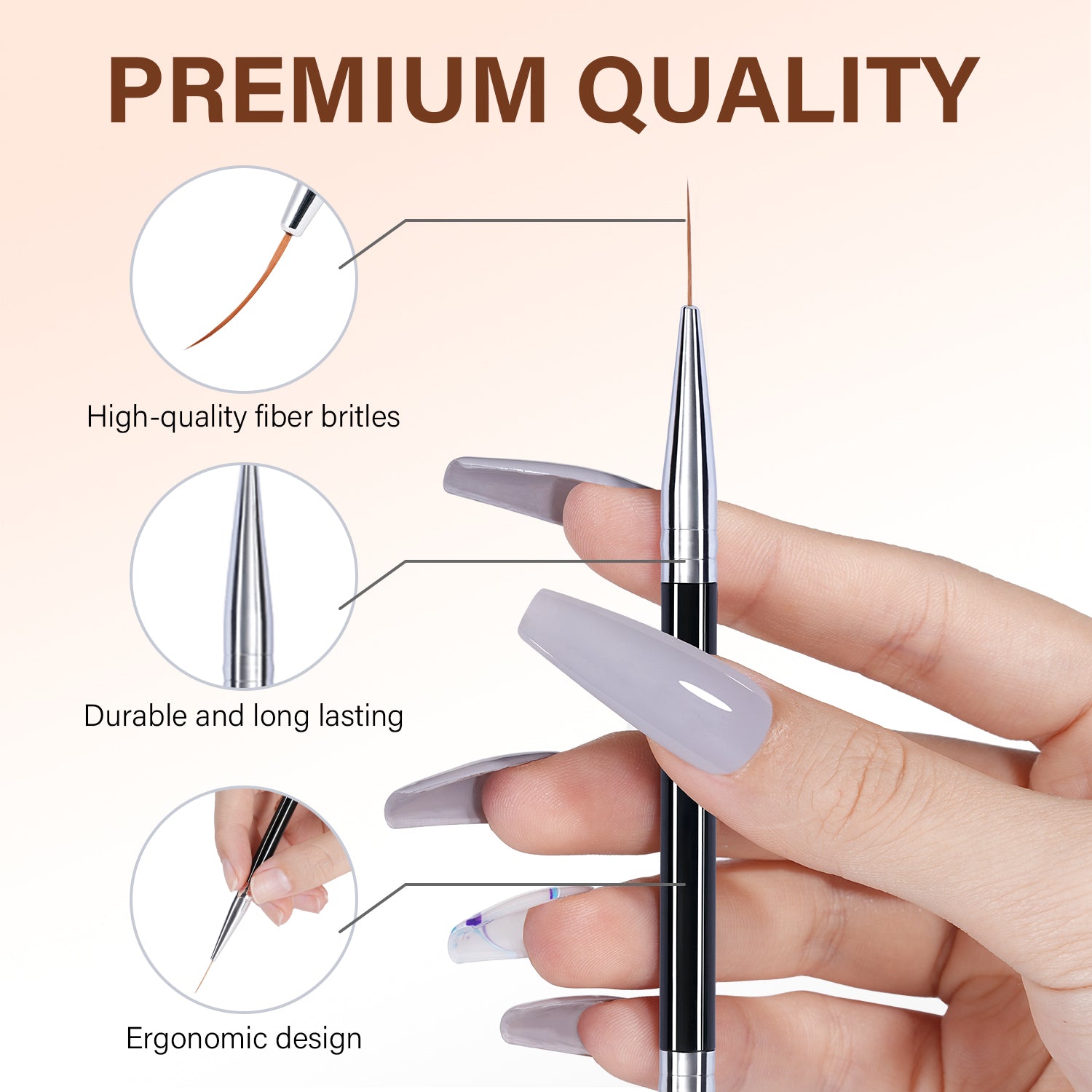 Nail Art Brushes Set 