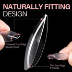 Full Cover Clear Nail Tips 