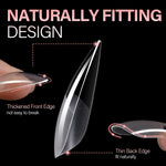 Full Cover Clear Nail Tips 