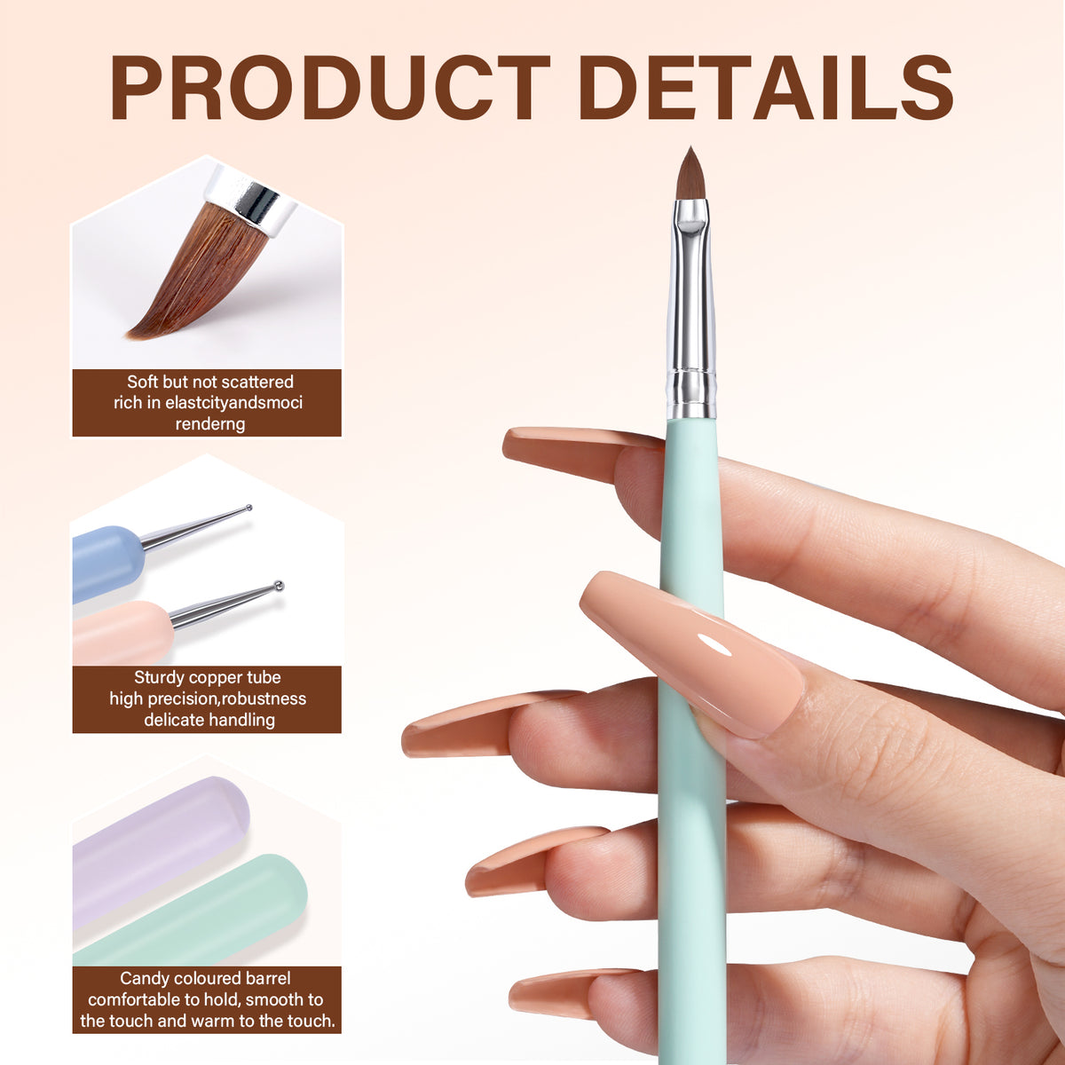 Nail Art Brushes Set 
