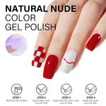 AILLSA 7PCS Gel Nail Polish Set 