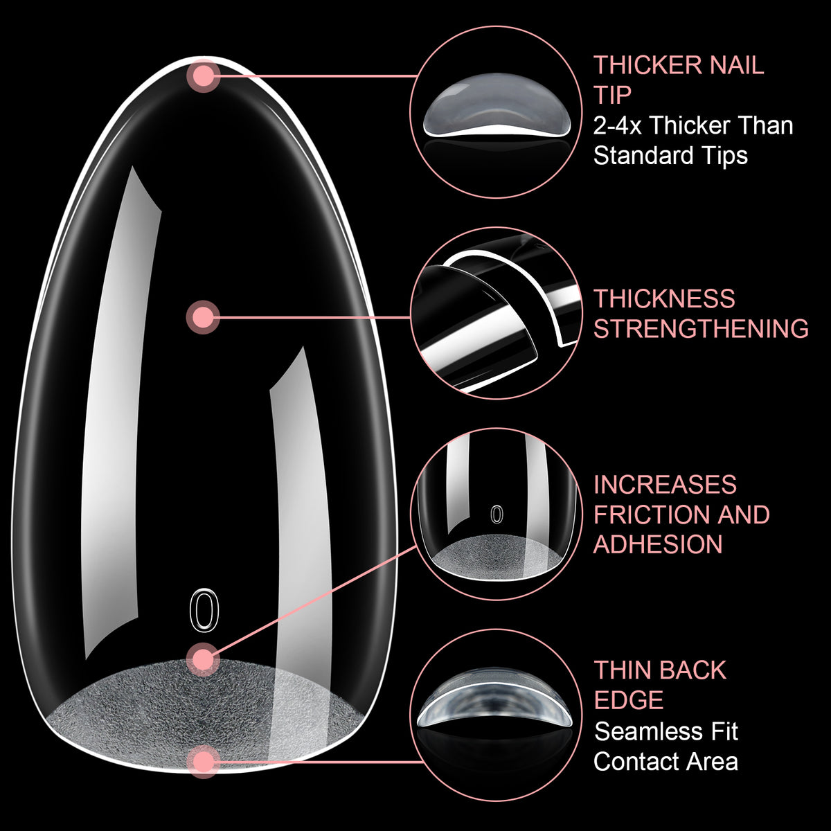 Upgraded Soft Gel Nail Tips 