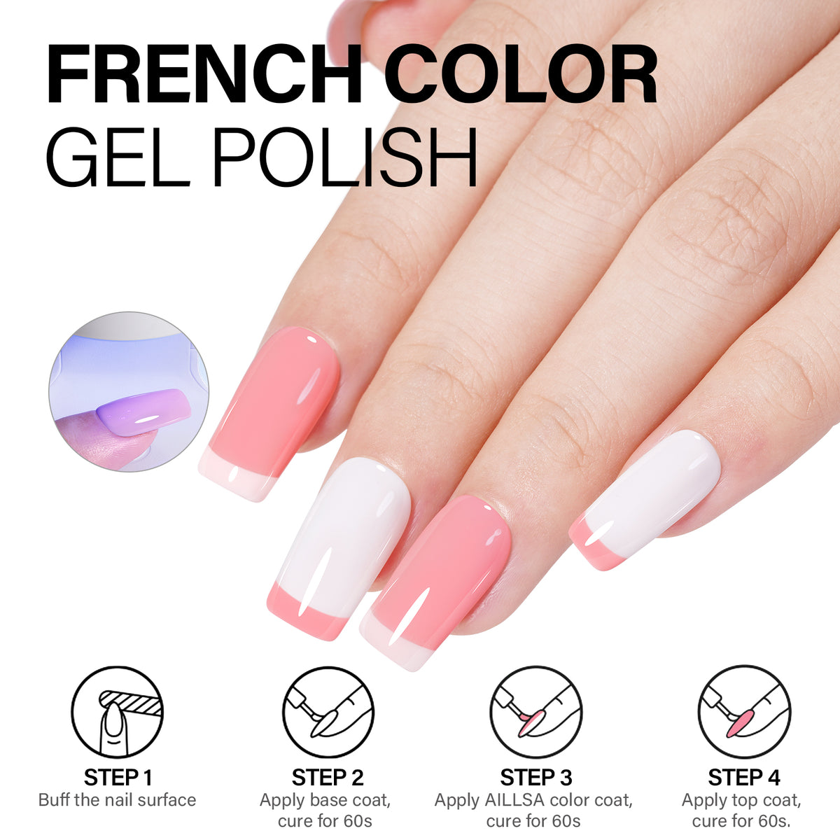 AILLSA 7PCS Gel Nail Polish Set 