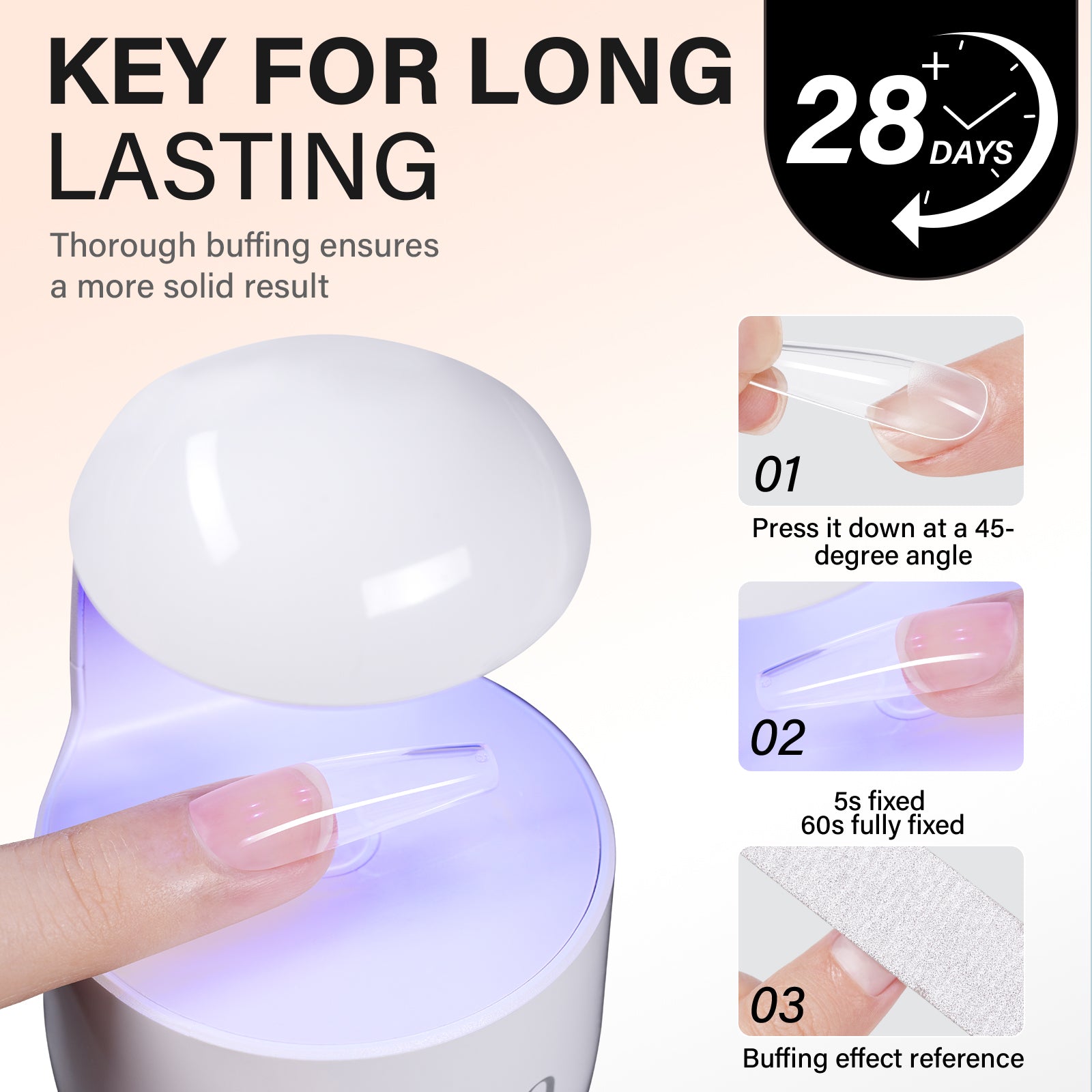 Strong Hold Solid Gel Nail Glue 
