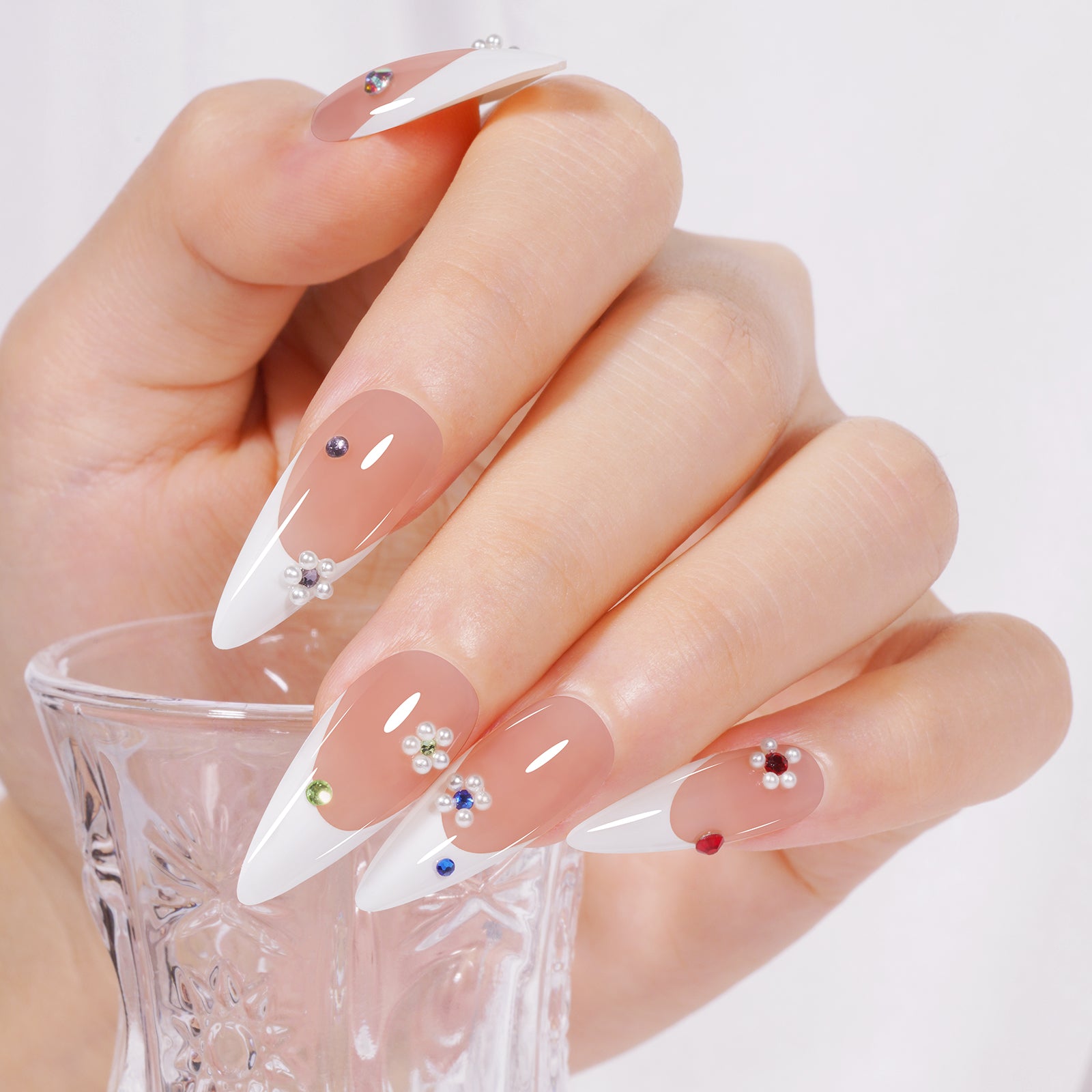 French Tip Press on Nails 
