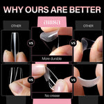 15 Sizes 120pcs Acrylic Nails Tip 