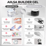 AILLSA Solid Builder Gel Nail Kit   