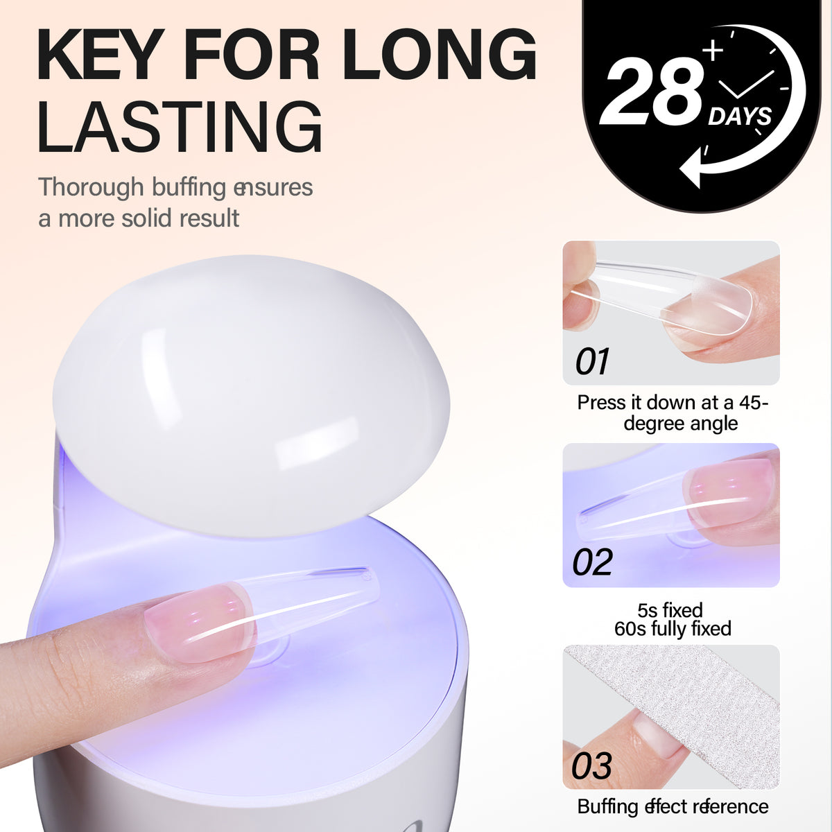 Strong Hold Solid Gel Nail Glue 