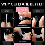 15 Sizes 120pcs Acrylic Nails Tip 