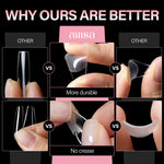 15 Sizes 120pcs Acrylic Nails Tip 