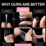 15 Sizes 120pcs Acrylic Nails Tip 
