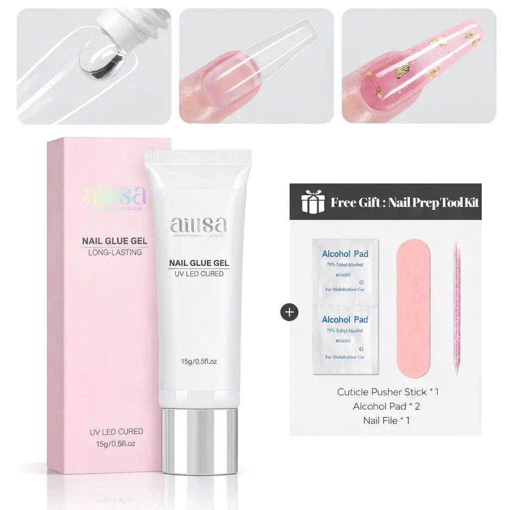 Strong Hold Solid Gel Nail Glue #15g-Nail-Glue
