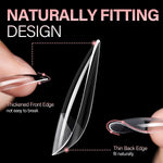 Full Cover Clear Nail Tips 