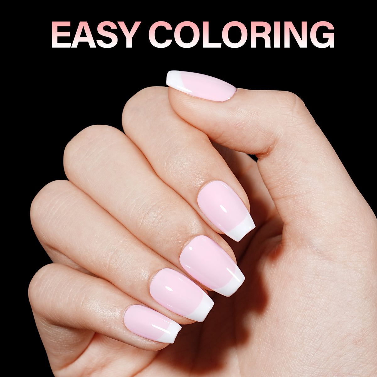 Full Cover Clear Nail Tips 