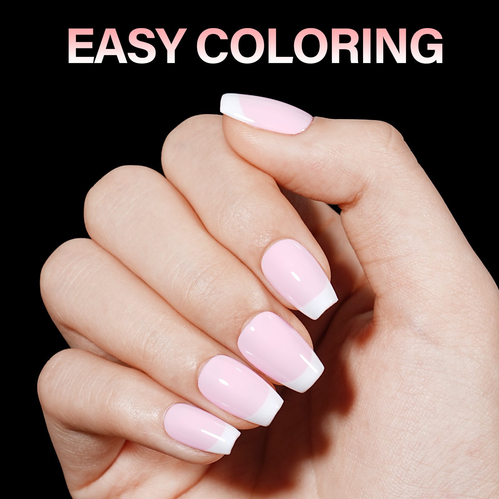 Full Cover Clear Nail Tips 