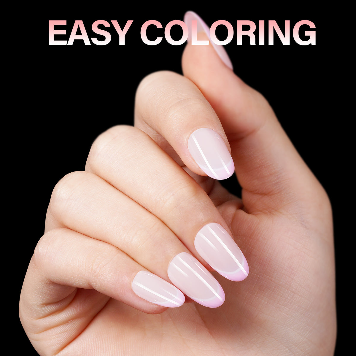 Full Cover Clear Nail Tips 